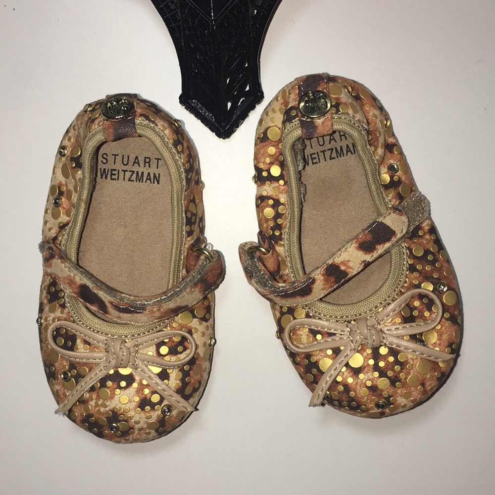 Stuart Weitzman ballet flats size 3 baby girl